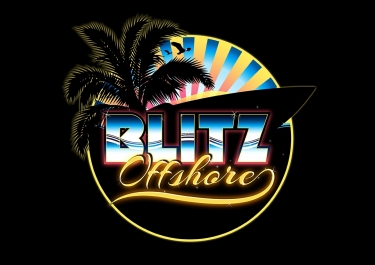 BLITZ Offshore Logo with Ornament