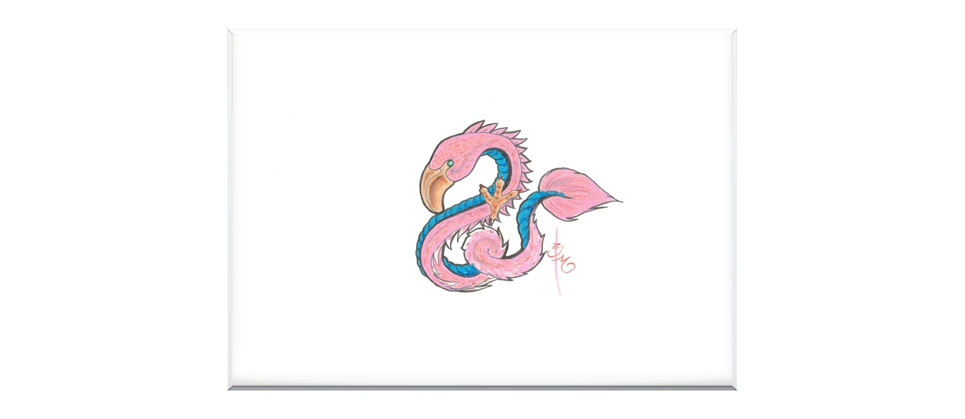 Dragon Flamingo - Twilight Zone - Bono Mourits