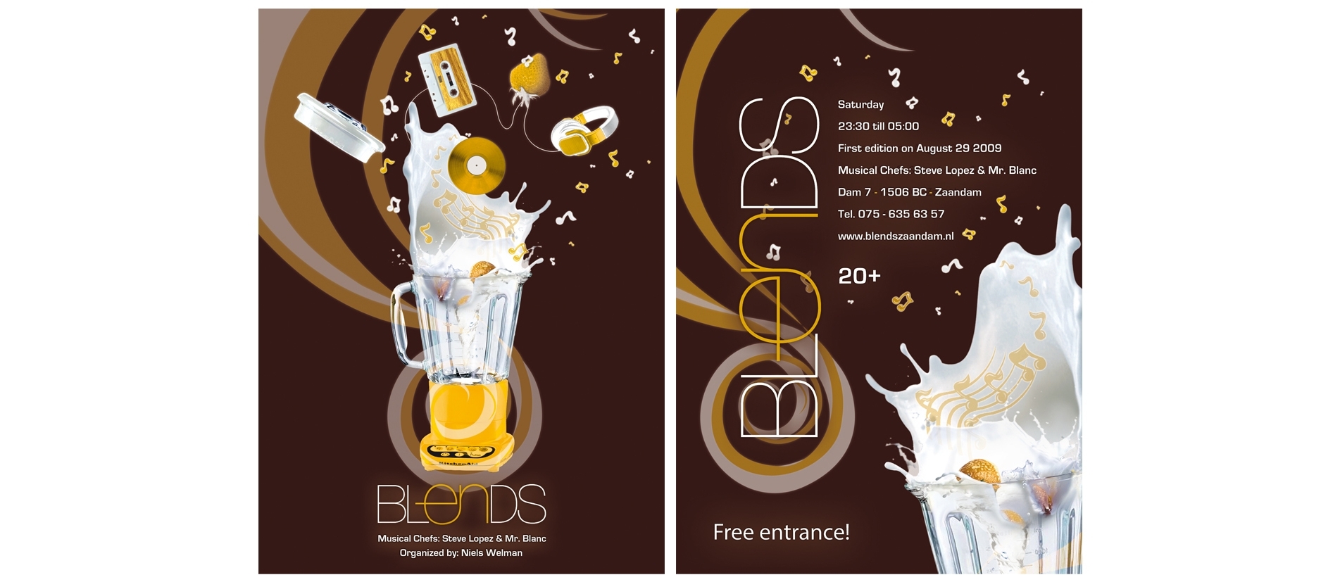 Blends Flyer: Front & Back