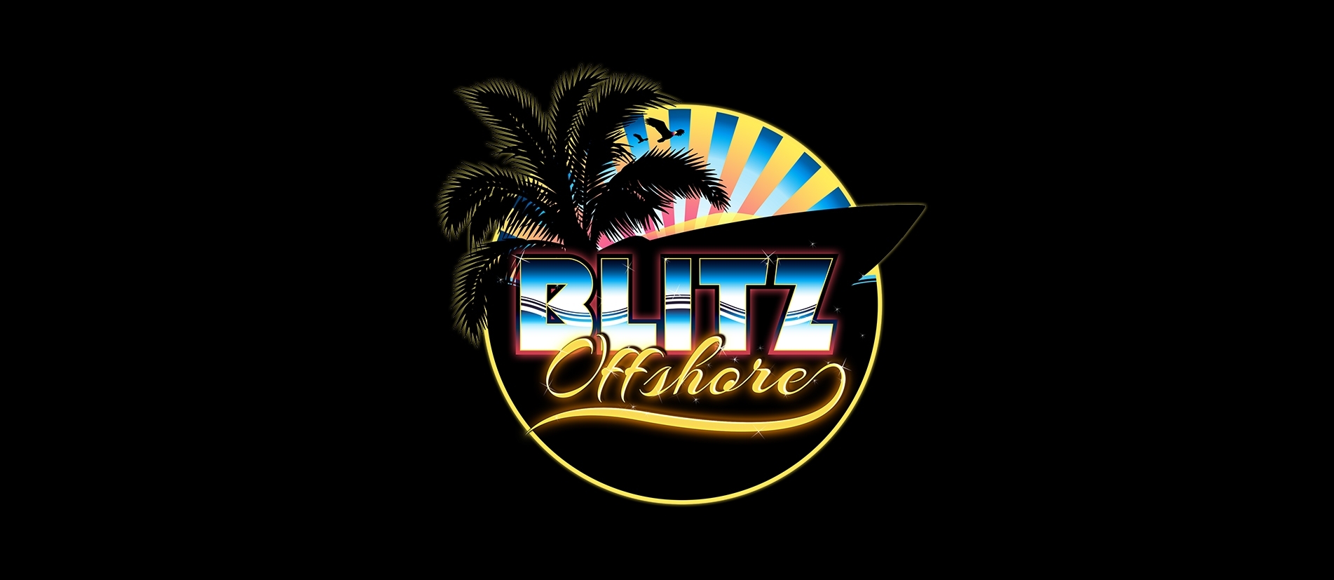 BLITZ Offshore Logo with Ornament